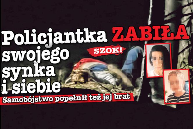 Policjantka zabiła swojego synka i siebie