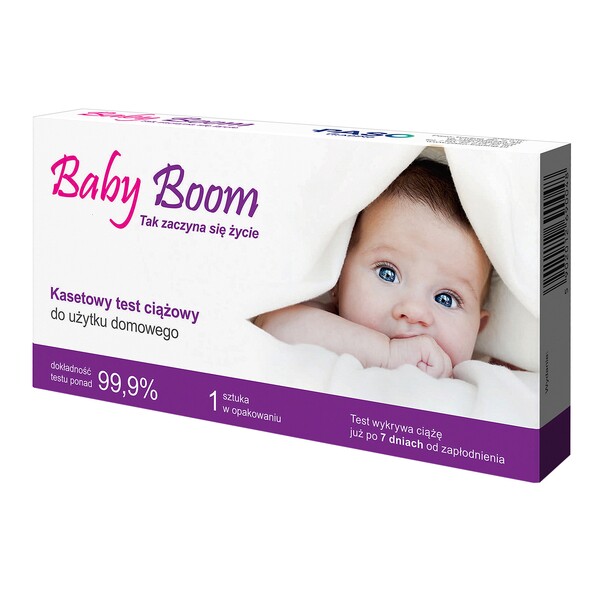 WYPRÓBUJ: Kasetowy test ciążowy Baby Boom