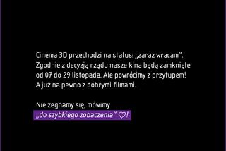 Kino w Lesznie mówi widzom do zobaczenia