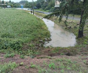 Ulewne deszcze na Śląsku. Trudna sytuacja na Żywiecczyźnie