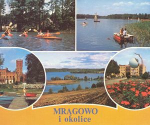 Warmia i Mazury na starych widokówkach.  Tak wyglądały przed laty