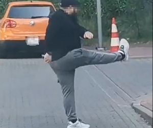 Ochroniarz pobity na Ochocie. Agresywny dostawca zaatakował. Poszło o parkowanie!