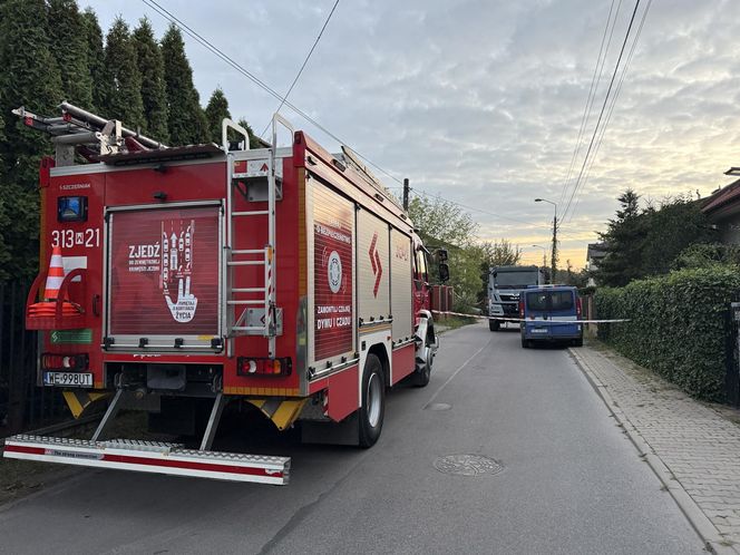 Wybuch na poligonie w Rembertowie