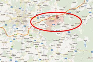 CZECHY: WYPADEK polskiego BUSA na autostradzie D5 niedaleko Rokycan