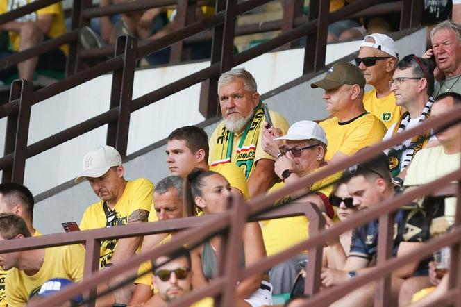 Kibice podczas meczu GKS Katowice - Radomiak Radom