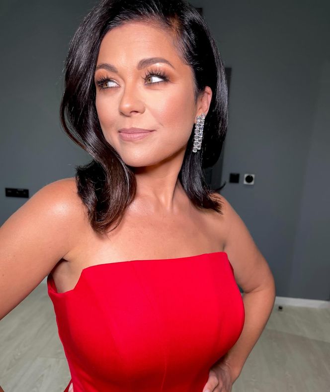 Kasia Cichopek w makijażu autorstwa Anety Nowackiej