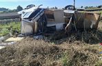 Tragiczny wypadek kampera na przejeździe kolejowym w Gronówku