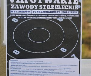 Zawody strzeleckie w Warszawie. Z bronią weterani, funkcjonariusze i żołnierze