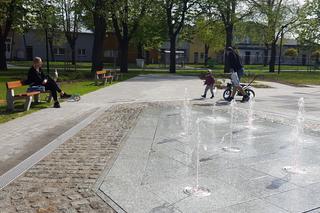 Park na Rynku Zaborowskim w Lesznie już otwarty