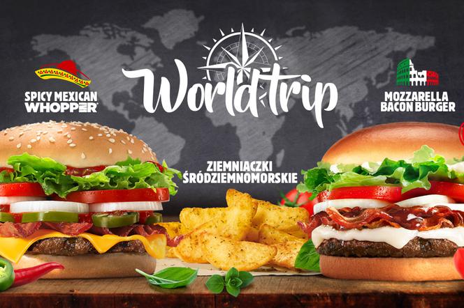 World Trip, czyli podróże ze smakiem w Burger King
