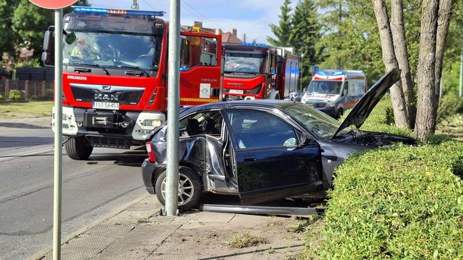 Wypadek na Kaczyńskie w Starachowicach