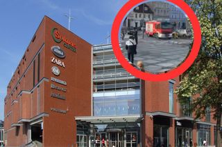 Pożar galerii handlowej Solaris w Opolu. Ewakuowano 600 osób, jedna jest poszkodowana [WIDEO]