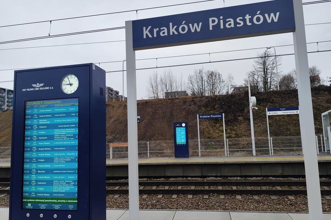 Przystanek PKP Kraków - Piastów już działa