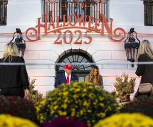 Tłumy na zabawie w Białym Domu. Tak Trump świętował Halloween EPA/JIM LO SCALZO