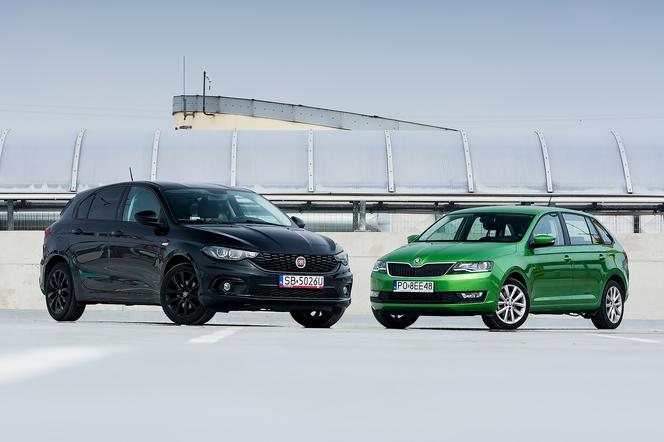 Fiat Tipo 1.4 T-Jet 120 KM vs. Skoda Rapid Spaceback 1.0 TSI 110 KM