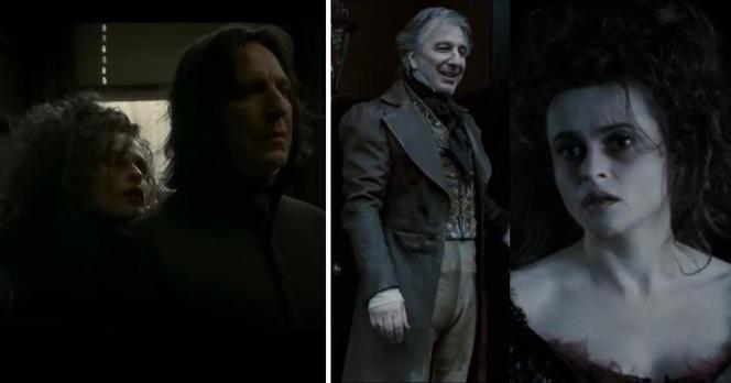 Helena Bonham Carter i Alan Rickman 