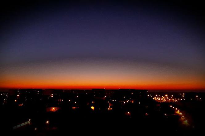 Zachód słońca w Bydgoszczy [ZDJĘCIE DNIA]