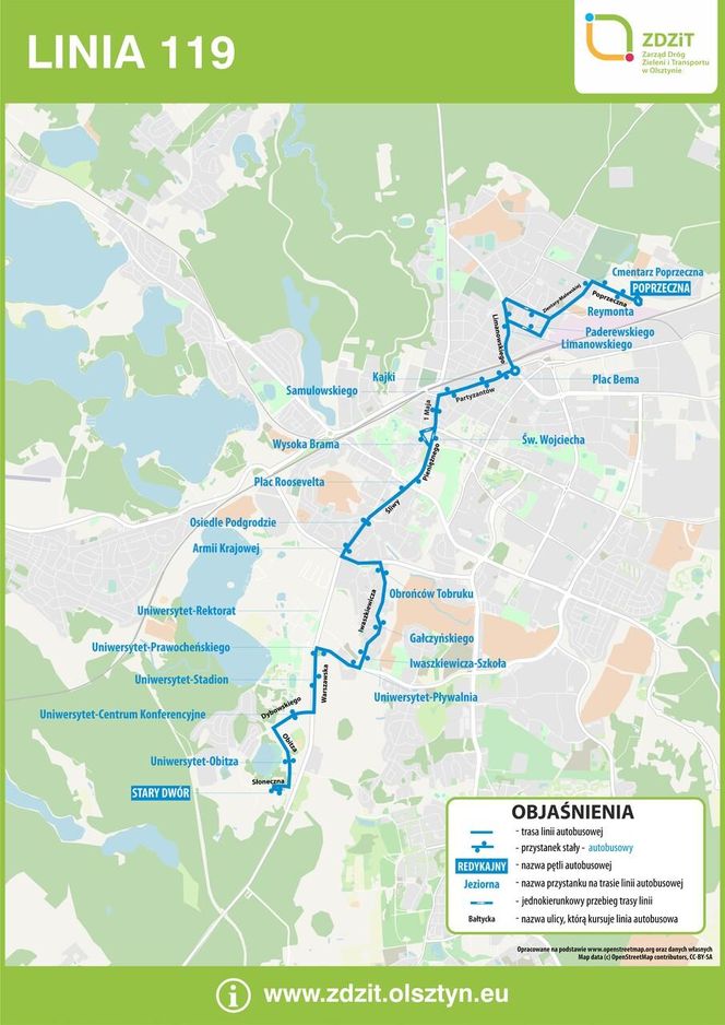 Trzy nowe linie autobusowe w Olsztynie. Ogromne zmiany w komunikacji miejskiej