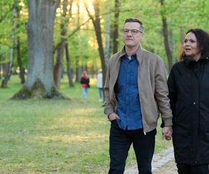 M jak miłość odc. 1742. Piotrek (Marcin Mroczek), Marysia (Małgorzata Pieńkowska)