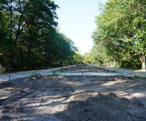 Rewitalizacja Parku Planty w Białymstoku latem 2025