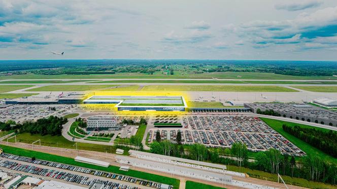 Rozbudowa lotniska w Pyrzowicach WIZUALIZACJA
