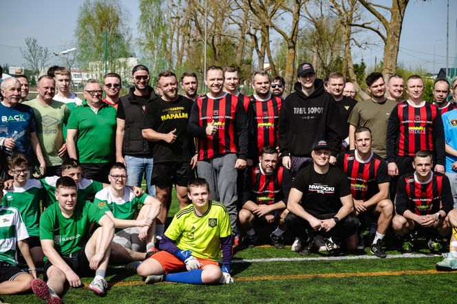 Akcja "Zagraj w piłkę z Karolem Nawrockim" 