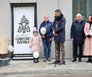 Odsłonięcie nowego koziołka w Lublinie. Oto Maciej!