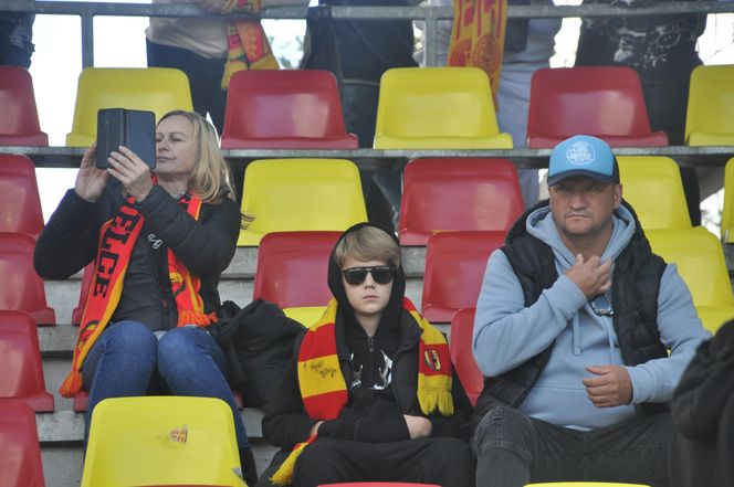 Korona Kielce - Lech Poznań. Zdjęcia kibiców na Exbud Arenie