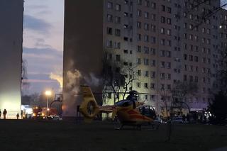 Potężny wybuch na ul. Struzika 6. Lokator wypadł z okna! Na miejscu LPR [ZDJĘCIA]
