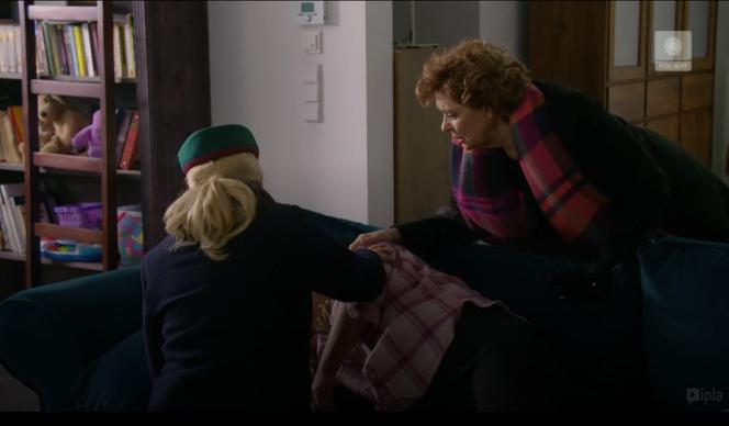 Przyjaciółki 13 sezon, odcinek 158. Patrycja (Joanna Liszowska), Anka (Magdalena Stużyńska), Ela (Elżbieta Jarosik)