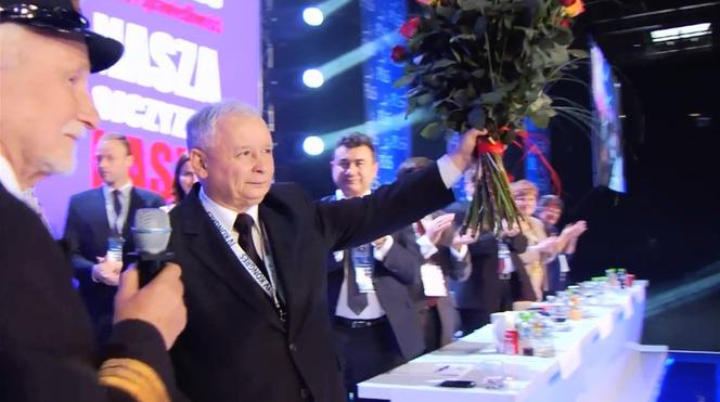 Kongres PiS - Jarosław Kaczyński ponownym prezesem PiS