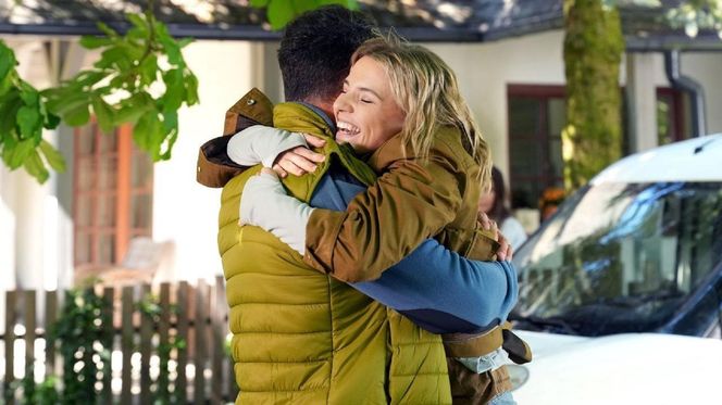 Barwy szczęścia odc. 3252. Janka (Oliwia Drożdżyk), Mariusz (Rafał Cieszyński)