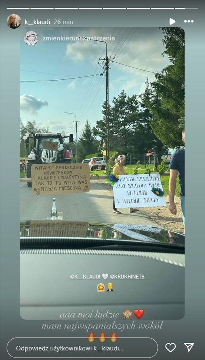 Ślub Klaudii i Valentyna
