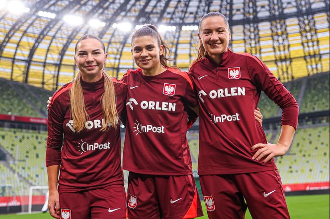 Marta Nawrocka na zgrupowaniu piłkarskiej reprezentacji kobiet