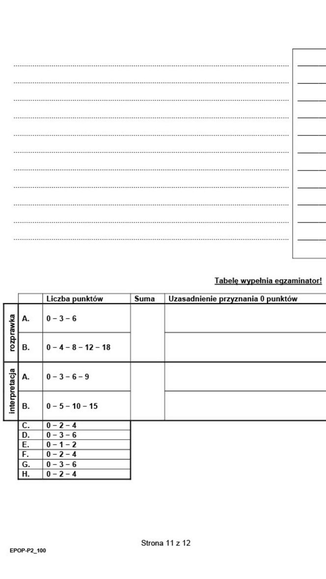 Matura 2025 FORMUŁA 2015