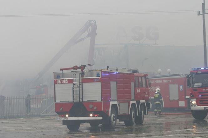 Chińska hala poszła z dymem