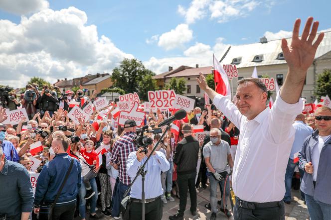 Andrzej Duda odwiedził Olkusz na kampanijnej trasie