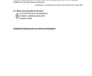 Matura 2025: angielski 7.05.2025. ODPOWIEDZI z angielskiego. Zobacz rozwiązane zadania [Formuła 2015]