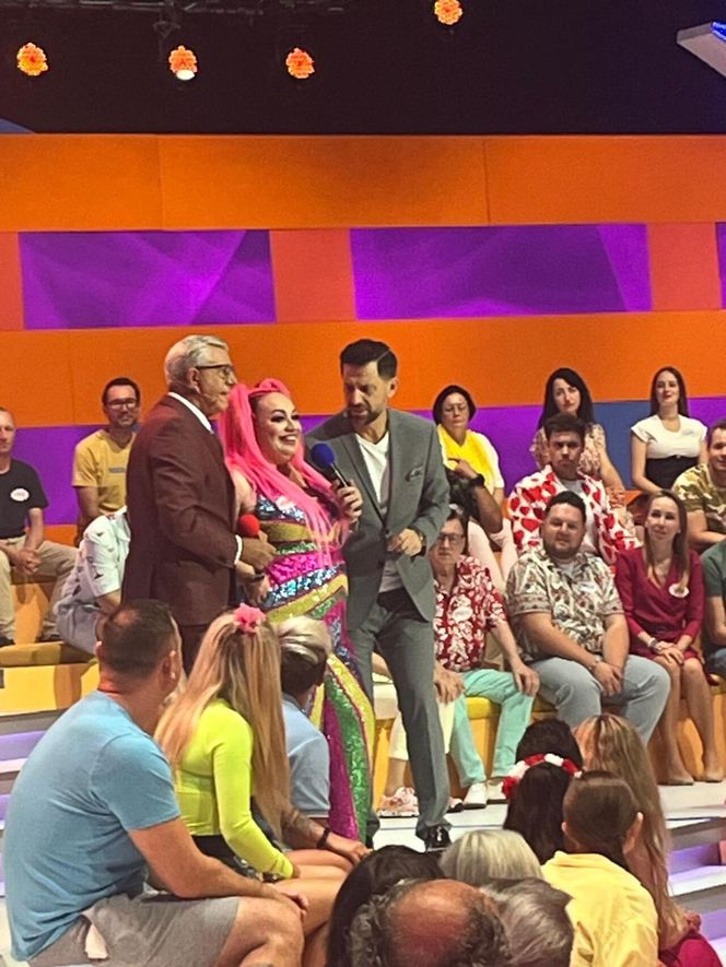 Patrycja Neodym w teleturnieju Idź na całość