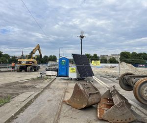 Remont mostu Grunwaldzkiego w Krakowie