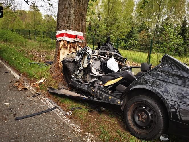 Tragiczny wypadek BMW w Mikołowie