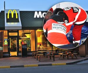 Śmierć mężczyzny w McDonald's. Pracownicy rzucili się na pomoc. Dramatyczna relacja