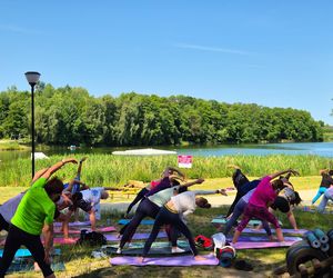 Joga na plaży nad Jeziorem Lipno – darmowe spotkania w Stęszewie