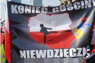 Skandaliczne bannery na proteście rolników w Warszawie. Natychmiastowa reakcja