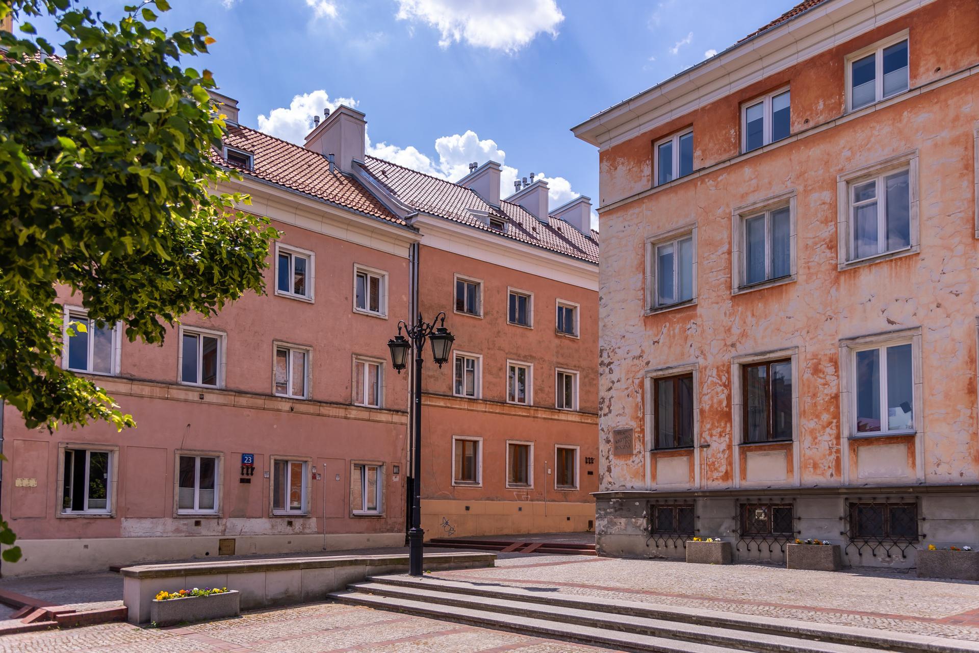 Mariensztat w Warszawie - zdjęcia. Niewykorzystany potencjał w centrum miasta