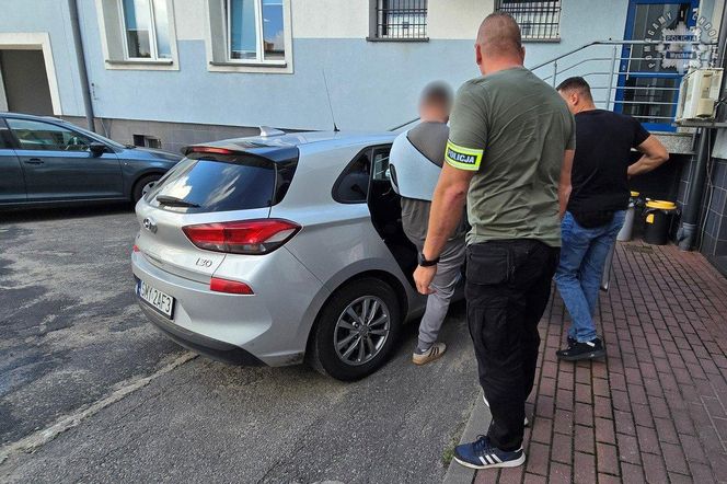 Wypadek quada w Myszkowie