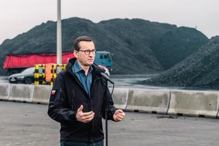 Morawiecki sprawdził węgiel w Porcie Gdańsk