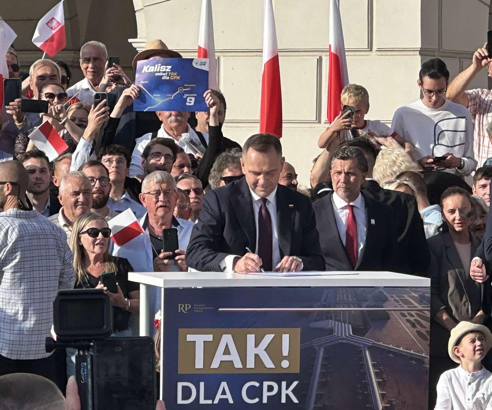 Karol Nawrocki w Kaliszu