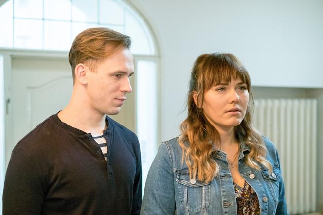 Niania w wielkim mieście odcinek 10, Dana (Magdalena Lamparska), Kuba (Stefan Pawłowski)
