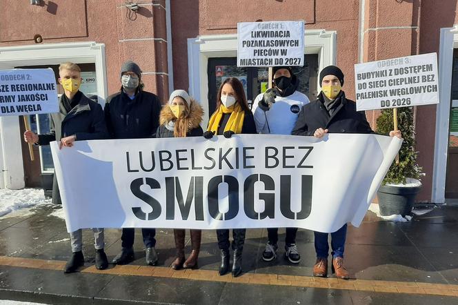 Aktywiści zaprezentowali „Cztery oddechy dla Lubelszczyzny” w Kraśniku